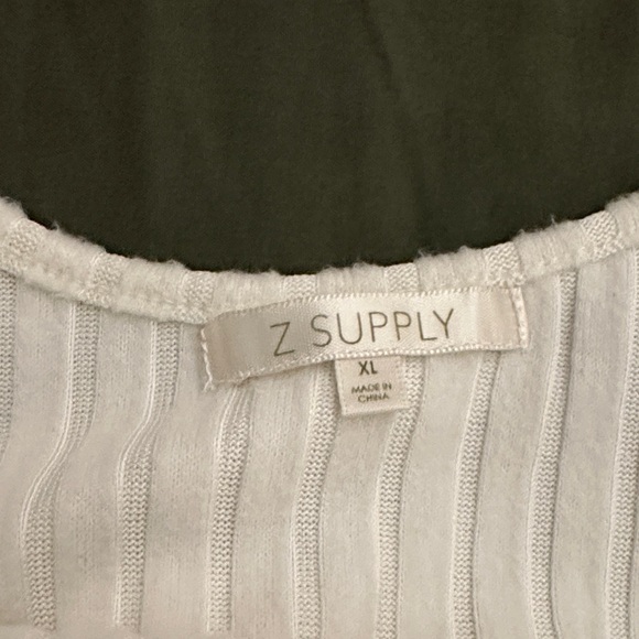 Z Supply White Ribbed Pajama Set - Picture 4 of 12